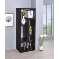 Coaster Furniture 800329 Convertible TV Console and Bookcase Cappuccino